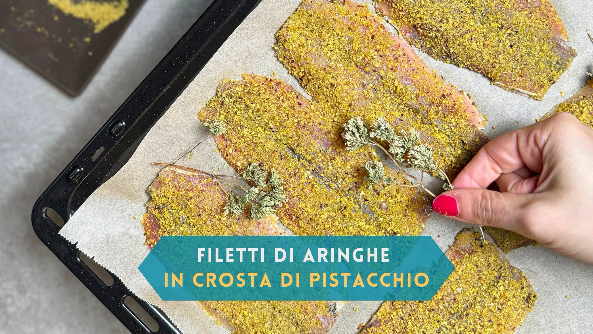 Filetti Di Aringhe Al Forno In Crosta Di Pistacchio Vivolutivo